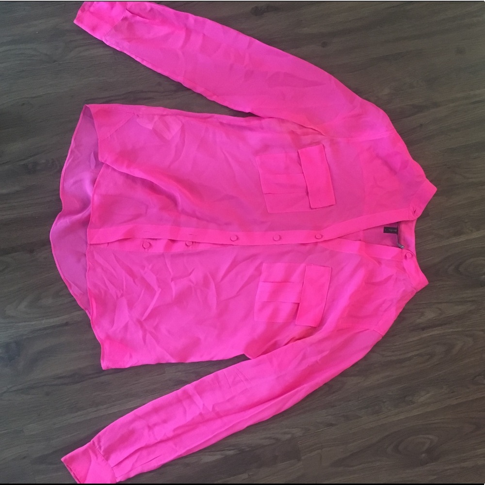 BCBG Max Azria Silk Blouse